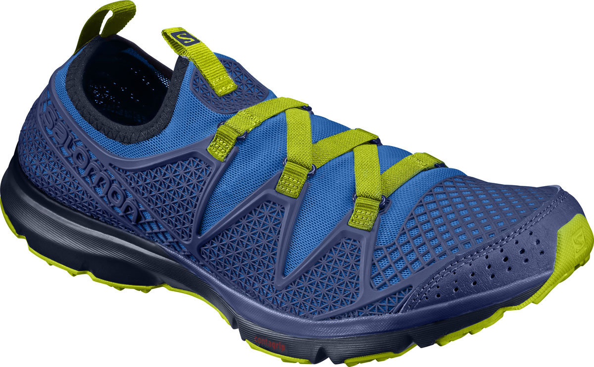 КроссовкиL39470600 КроссовкиL39470600Кроссовки Salomon Crossamphibian выполнены из искусственной кожи и текстиля. Модель на эластичной шнуровке. Подкладка и стелька ЭВА выполнены из текстиля. Резиновая подошва оснащена рифлением.