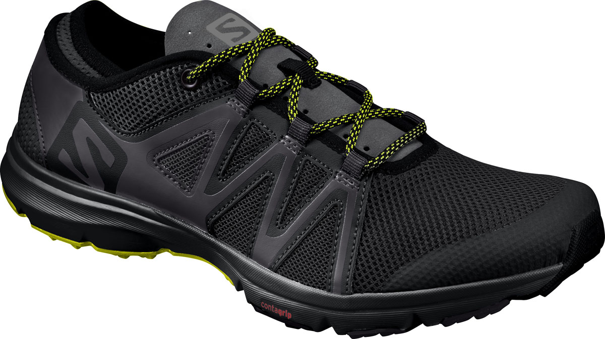 КроссовкиL39470900 КроссовкиL39470900Кроссовки Salomon Crossamphibian Swift выполнены из искусственной кожи и текстиля. Модель на эластичной шнуровке. Подкладка и стелька ЭВА выполнены из текстиля. Резиновая подошва оснащена рифлением.