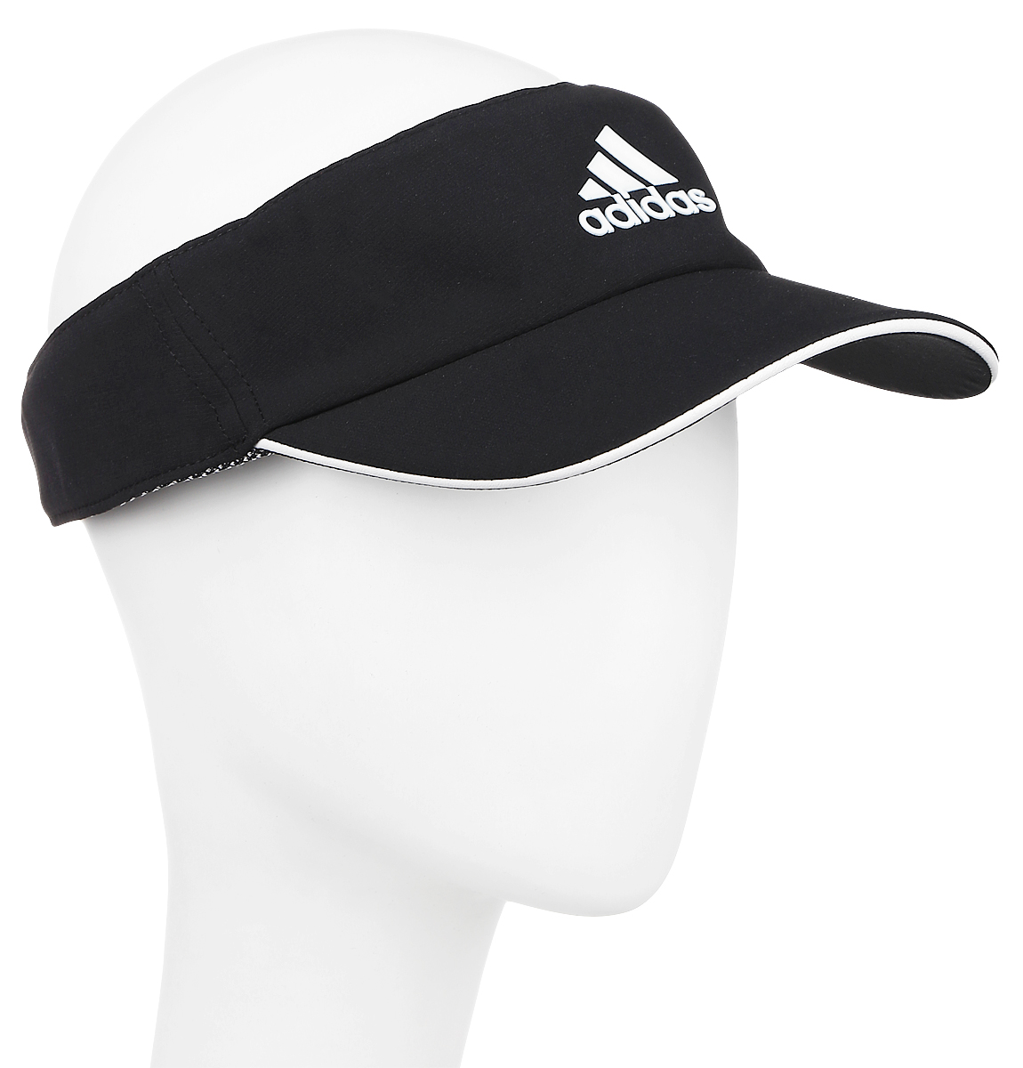 КозырекBK0834 КозырекBK0834Тренировочный козырек Adidas Clmlt Visor изготовлен из полиэстера с добавлением эластана. Модель декорирована логотипом adidas на лицевой стороне. Регулируемый ремешок позволяет подогнать посадку козырька под себя. Ткань с технологией climalite быстро и эффективно отводит влагу с поверхности кожи, поддерживая комфортный микроклимат.