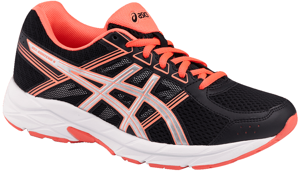 КроссовкиT765N-9093 КроссовкиT765N-9093Беговые кроссовки Asics Gel-Contend 4 - модель, обладающая отличной амортизацией, разработана для спортсменов с нейтральной пронацией. 3М Reflective. Светоотражающие элементы обеспечивают безопасность при условиях плохой видимости. Съемную стельку при необходимости можно заменить на ортопедическую. SpEVA. Промежуточная подошва изготовлена из вспененного материала для поглощения вибраций, способствует скорейшему восстановлению после сжатия и уменьшает вероятность пробоя промежуточной подошвы. Система амортизации Asics Gel. Вставка Asics Gel в задней части промежуточной подошвы снижает нагрузку на ноги и позвоночник спортсмена. Californian Slip Lasting. Колодка Калифорния, верх которой прострочен и соединен со средней подошвой, обеспечивает стабильность и комфорт.
