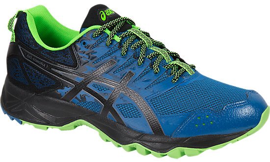 КроссовкиT724N-3090 КроссовкиT724N-3090Третье поколение кроссовок Asics Gel-Sonoma 3 для бега по пересеченной местности. Модель обладает высокой износостойкостью. Благодаря новому дизайну верха кроссовки обеспечивают превосходную посадку и защиту при движении. Они выполнены из лёгкого синтетического и воздухопроницаемого сетчатого материалов. Светоотражающие вставки 3M. Надежная износостойкая резина AHAR+. Asics Гель (специальный вид силикона) в носке снижает нагрузку на пятку, колени и позвоночник спортсмена. Trusstic System - литой элемент под центральной частью подошвы, предотвращающий скручивание стопы.
