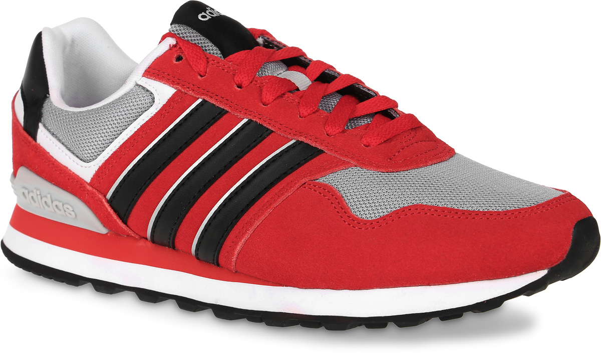 КроссовкиAW3849 КроссовкиAW3849Мужские кроссовки adidas Neo 10K выполнены из натурального замши, искусственной кожи и текстиля. Модель оформлена фирменными нашивками. Шнурки надежно зафиксируют модель на ноге. Внутренняя поверхность из мягкого текстиля комфортна при движении. Стелька выполнена из легкого ЭВА- материала с поверхностью из текстиля. Подошва изготовлена из высококачественной резины и дополнена протектором.