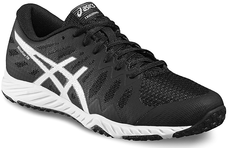 КроссовкиS614N-9001 КроссовкиS614N-9001Универсальные женские кроссовки Asics Nitrofuze TR позволят вам легко повысить интенсивность каждодневной тренировки. Во время поднятия весов и приседаний вам гарантированы устойчивость, подвижность, хорошее сцепление и амортизация. Подходящие для тренировок в помещении и на улице, кроссовки Nitrofuze TR станут прекрасным выбором и для военно-спортивного лагеря, и для вечеров в спортзале. Индивидуальный баланс гибкости и устойчивости благодаря наружной подошве AgilityWeb с разнонаправленными бороздками. Повышенная защита стопы за счет долговечной и цепкой подошвы, подходящей для любого рельефа.