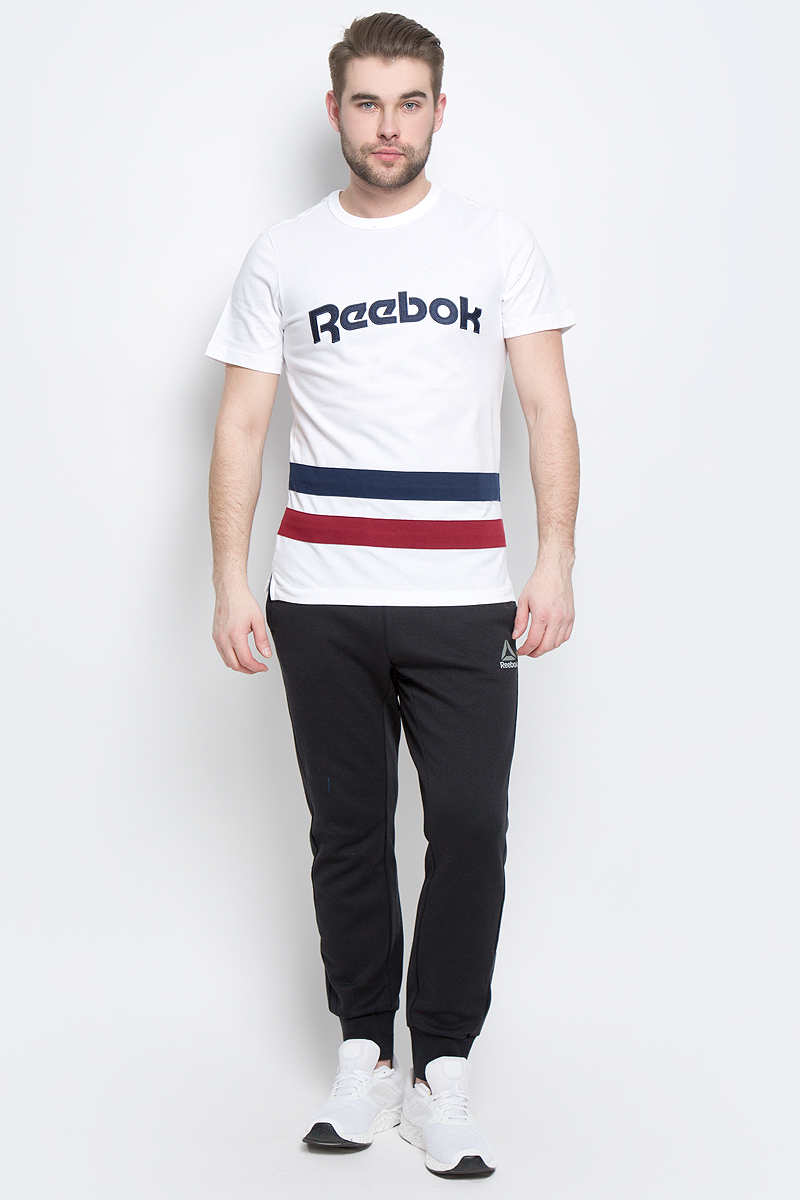 ФутболкаBK3324 ФутболкаBK3324Мужская футболка Reebok F Striped Tee изготовлена из натурального хлопка. По бокам модели имеются небольшие разрезы. Классическая футболка с контрастными полосками и вышивкой с легендарным логотипом позволит продемонстрировать приверженность бренду и станет незаменимым базовым элементом вашего гардероба.