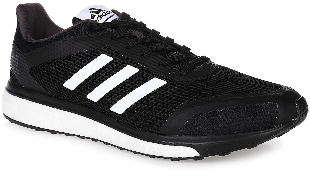 КроссовкиBB2982 КроссовкиBB2982Мужские кроссовки для бега adidas Performance Response + M выполнены из текстиля и оформлены фирменными накладками из полимера. Шнурки надежно зафиксируют модель на ноге. Внутренняя поверхность из сетчатого текстиля комфортна при движении. Стелька выполнена из легкого ЭВА-материала с поверхностью из текстиля. Подошва изготовлена из высококачественной легкой резины и дополнена рельефным рисунком.