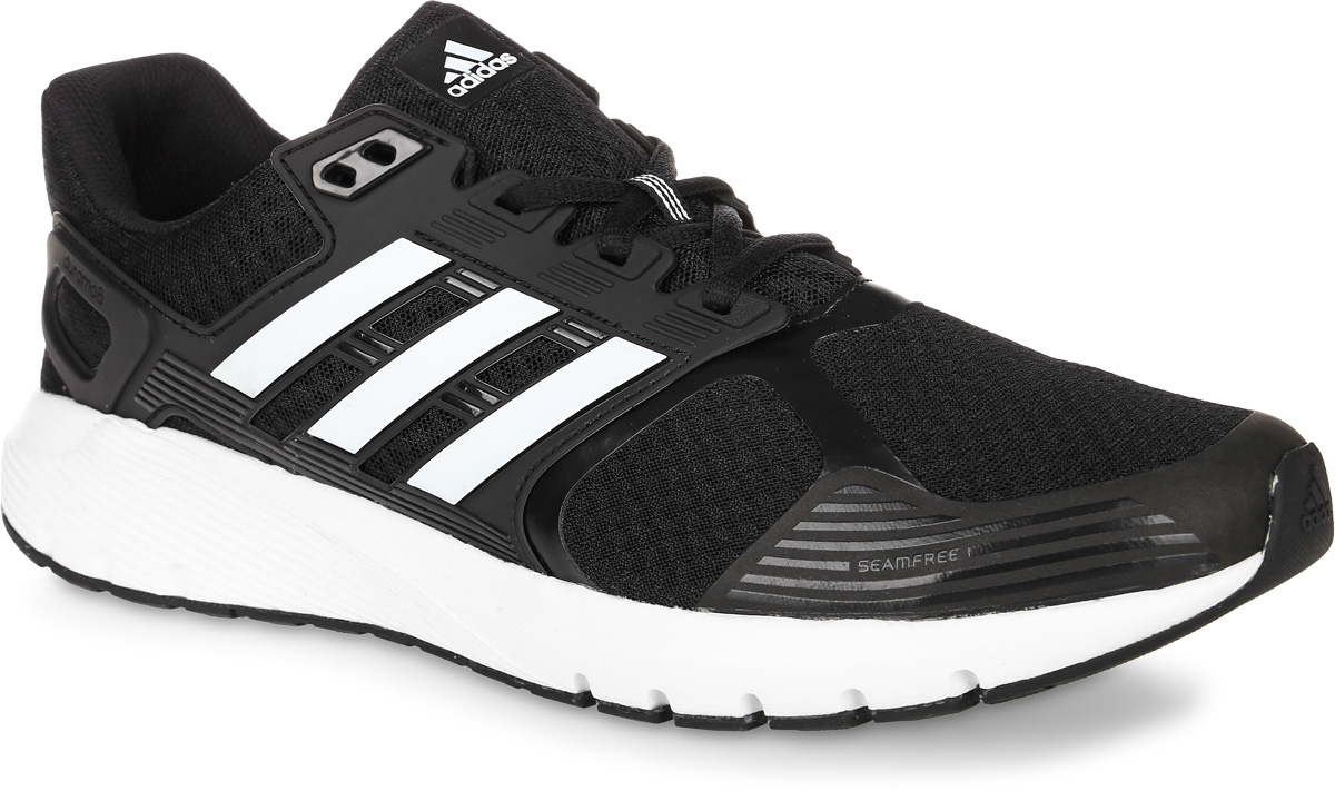 КроссовкиBB4653 КроссовкиBB4653Мужские кроссовки для бега adidas Duramo 8 выполнены из текстиля и оформлены фирменными накладками из полимера. Шнурки надежно зафиксируют модель на ноге. Внутренняя поверхность из сетчатого текстиля комфортна при движении. Стелька выполнена из легкого ЭВА-материала с поверхностью из текстиля. Подошва изготовлена из высококачественной легкой резины и оснащена технологией Cloudfoam для поглощения ударных нагрузок и комфортной посадки без разнашивания. Поверхность подошвы дополнена рельефным рисунком.