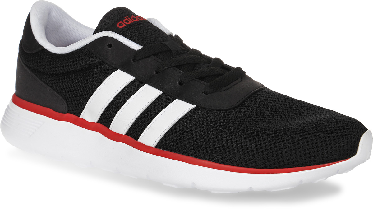КроссовкиAW3866 КроссовкиAW3866Мужские кроссовки adidas Neo Lite Racer, выполненные из сетчатого текстиля, оформлены фирменными нашивками из искусственной кожи. Шнурки надежно зафиксируют модель на ноге. Внутренняя поверхность из сетчатого текстиля комфортна при движении. Стелька выполнена из легкого ЭВА-материала с поверхностью из текстиля. Подошва изготовлена из высококачественной легкой резины, которая обеспечит отличную амортизацию. Поверхность подошвы дополнена рельефным рисунком.