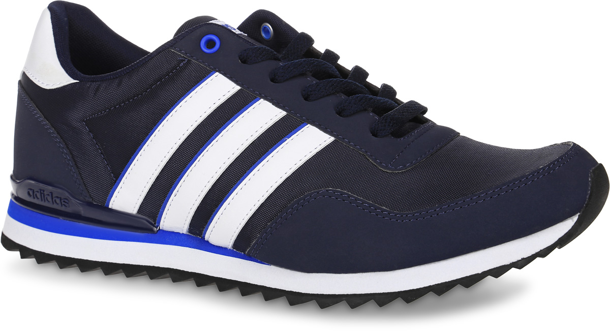КроссовкиAW4075 КроссовкиAW4075Мужские кроссовки adidas Neo Jogger Cl, выполненные из текстиля, оформлены фирменными нашивками. Шнурки надежно зафиксируют модель на ноге. Внутренняя поверхность из текстиля комфортна при движении. Стелька выполнена из легкого ЭВА-материала с поверхностью из текстиля. Подошва изготовлена из высококачественной резины и дополнена рельефным рисунком.