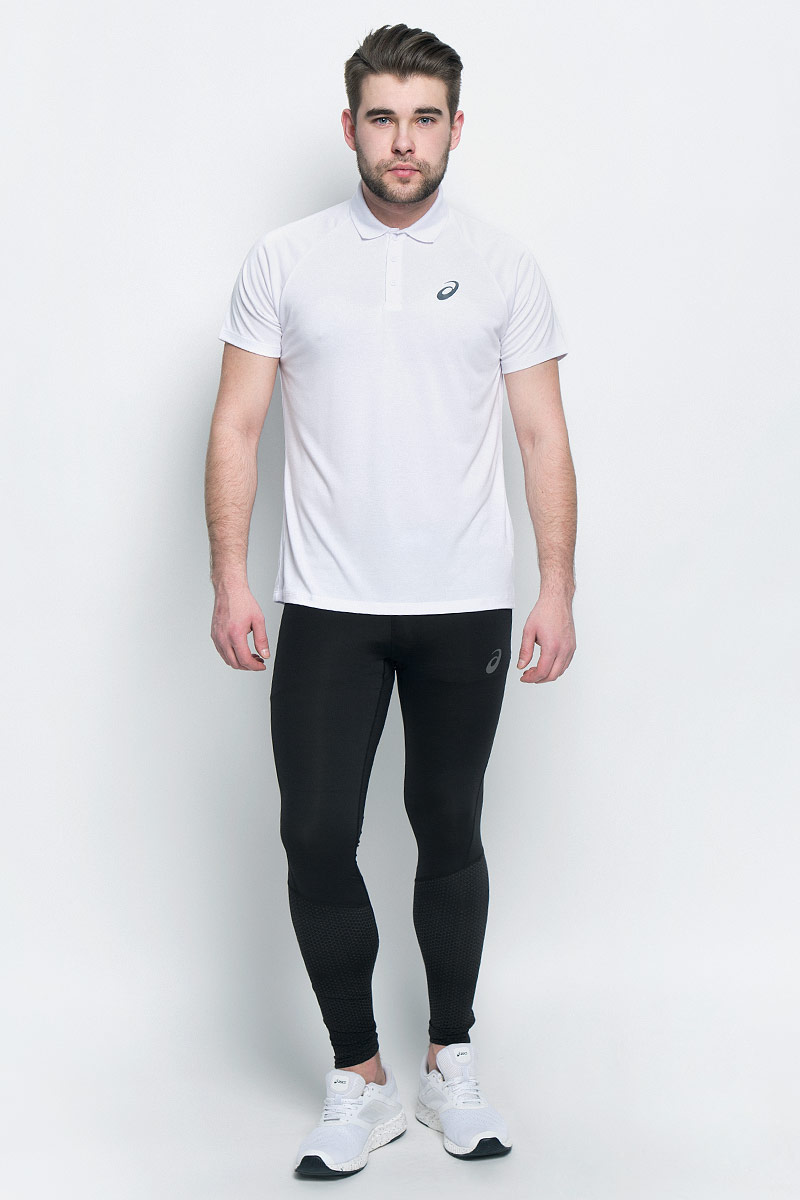 Тайтсы141211-1092 Тайтсы141211-1092Мужские тайтсы для бега Asics Race Tight изготовлены из эластичного полиамида с добавлением эластана. Обтягивающие тайтсы дополнены широкой эластичной резинкой на талии, ширина которой регулируется при помощи шнурка-кулиски. Комфортные плоские швы исключают риск натирания. У модели имеется втачной карман на молнии. Низ брючин оформлен геометрическим принтом и застежками-молниями.