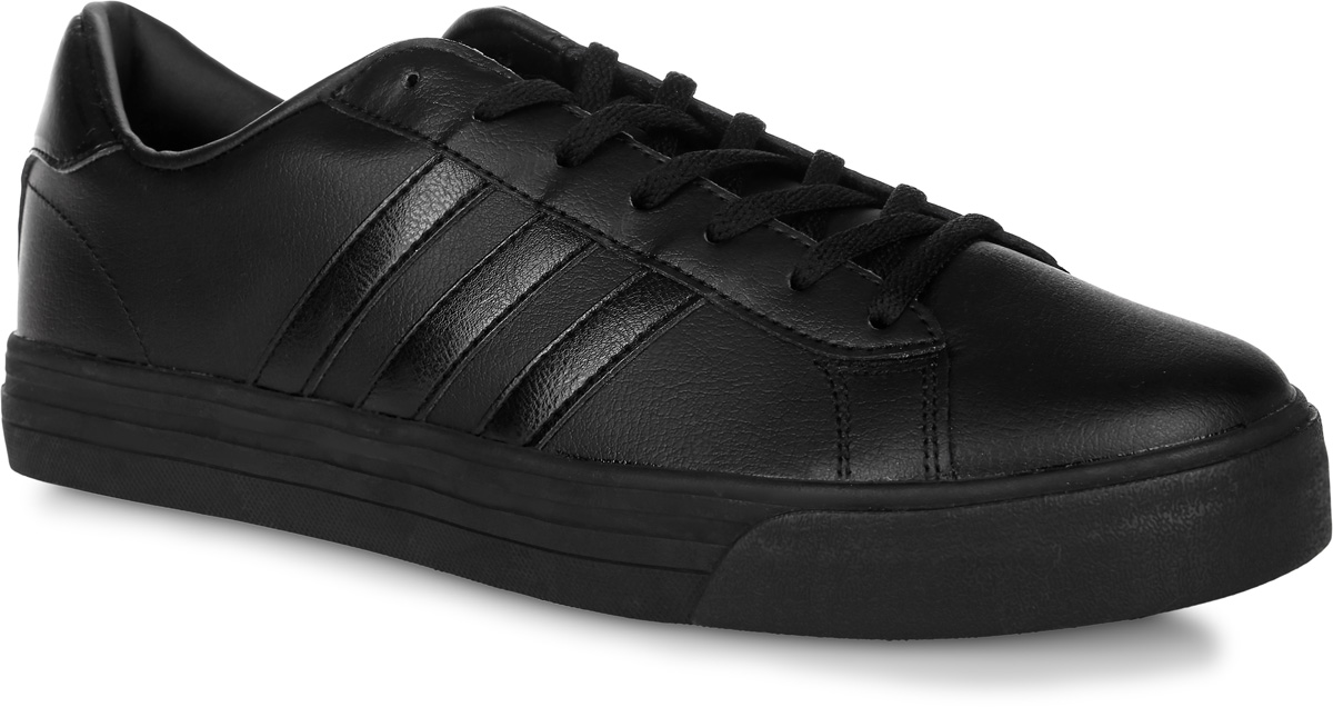КроссовкиAW3902 КроссовкиAW3902Мужские кроссовки adidas Neo Cloudfoam Super Daily, выполненные из натуральной и искусственной кожи, оформлены фирменными нашивками и надписями. Шнурки надежно зафиксируют модель на ноге. Внутренняя поверхность из натуральной кожи и текстиля комфортны при движении. Стелька выполнена из легкого ЭВА-материала с поверхностью из текстиля и оснащена технологией Cloudfoam Memory, благодаря которой стелька плотно прилегает к стопе, обеспечивая безупречный комфорт. Подошва Cloudfoam Super с ультрамягкими вставками изготовлена из высококачественной резины и дополнена рельефным рисунком.