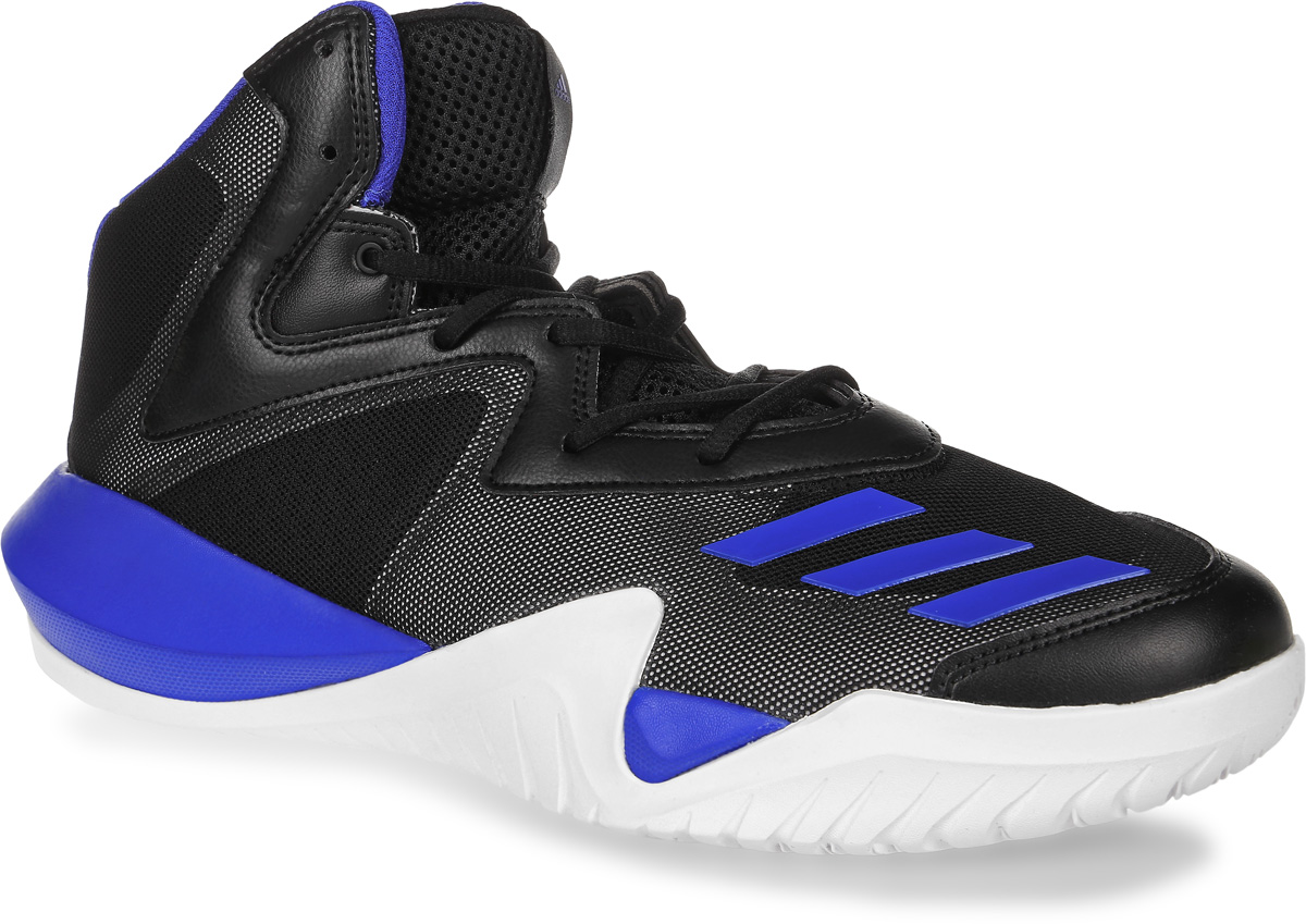 КроссовкиBB8253 КроссовкиBB8253Мужские кроссовки для баскетбола adidas Crazy Team 2017 выполнены из сетчатого текстиля и искусственной кожи. Модель оформлена фирменными накладками из полимера. Шнурки надежно зафиксируют модель на ноге. Внутренняя поверхность из сетчатого текстиля комфортна при движении. Стелька выполнена из легкого ЭВА-материала с поверхностью из текстиля. Подошва изготовлена из высококачественной резины и дополнена рельефным рисунком. Задняя часть подошвы оснащена вставкой из Adiprene, которая смягчает ударную нагрузку на стопу и обеспечивает дополнительную амортизацию.