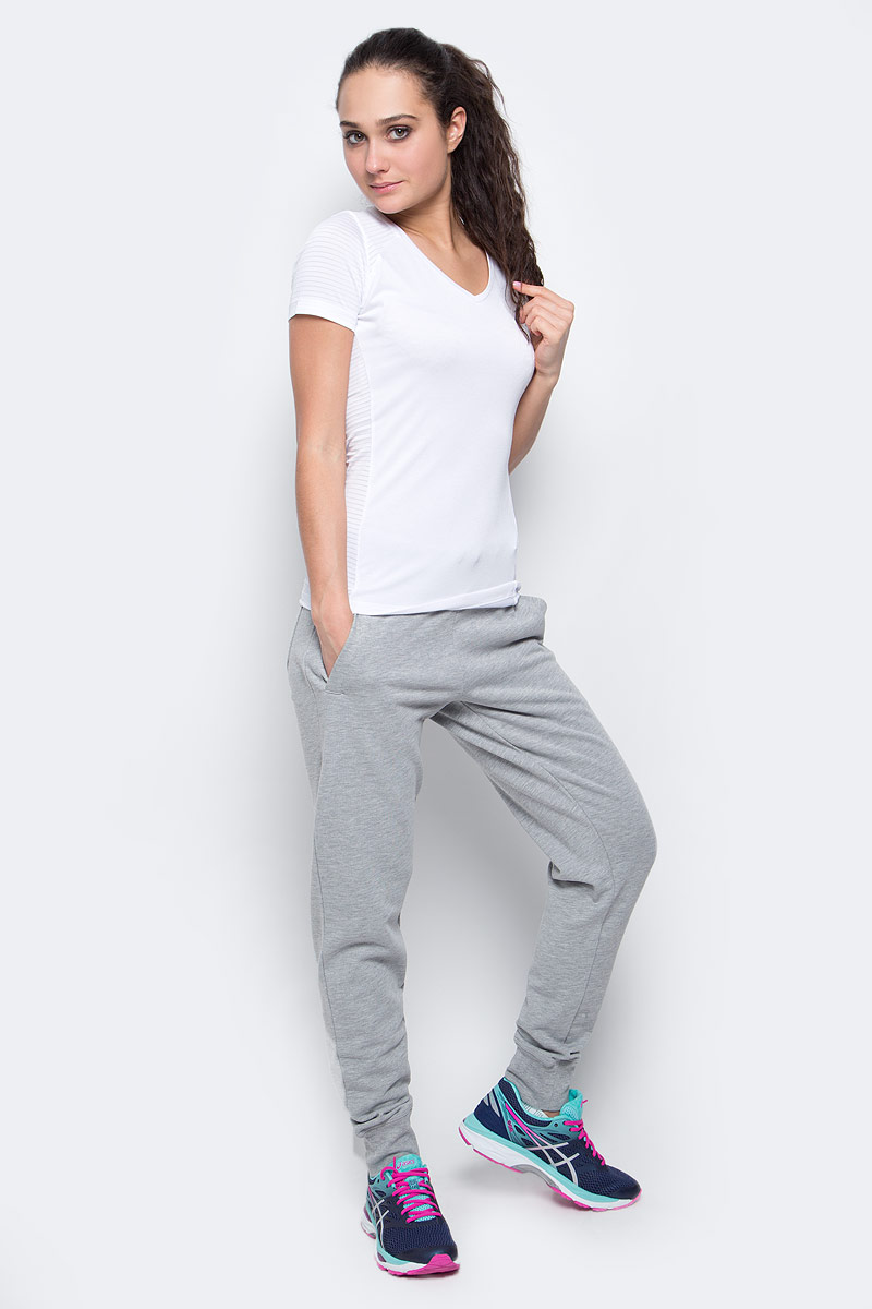 Футболка141214-0001 Футболка141214-0001Женская футболка Asics Fuzex V-Neck SS Top изготовлена из полиэстера и вискозы. Модель с V-образной горловиной, короткими рукавами и дышащей спинкой. Футболка с одного бока дополнена светоотражающими полосами.
