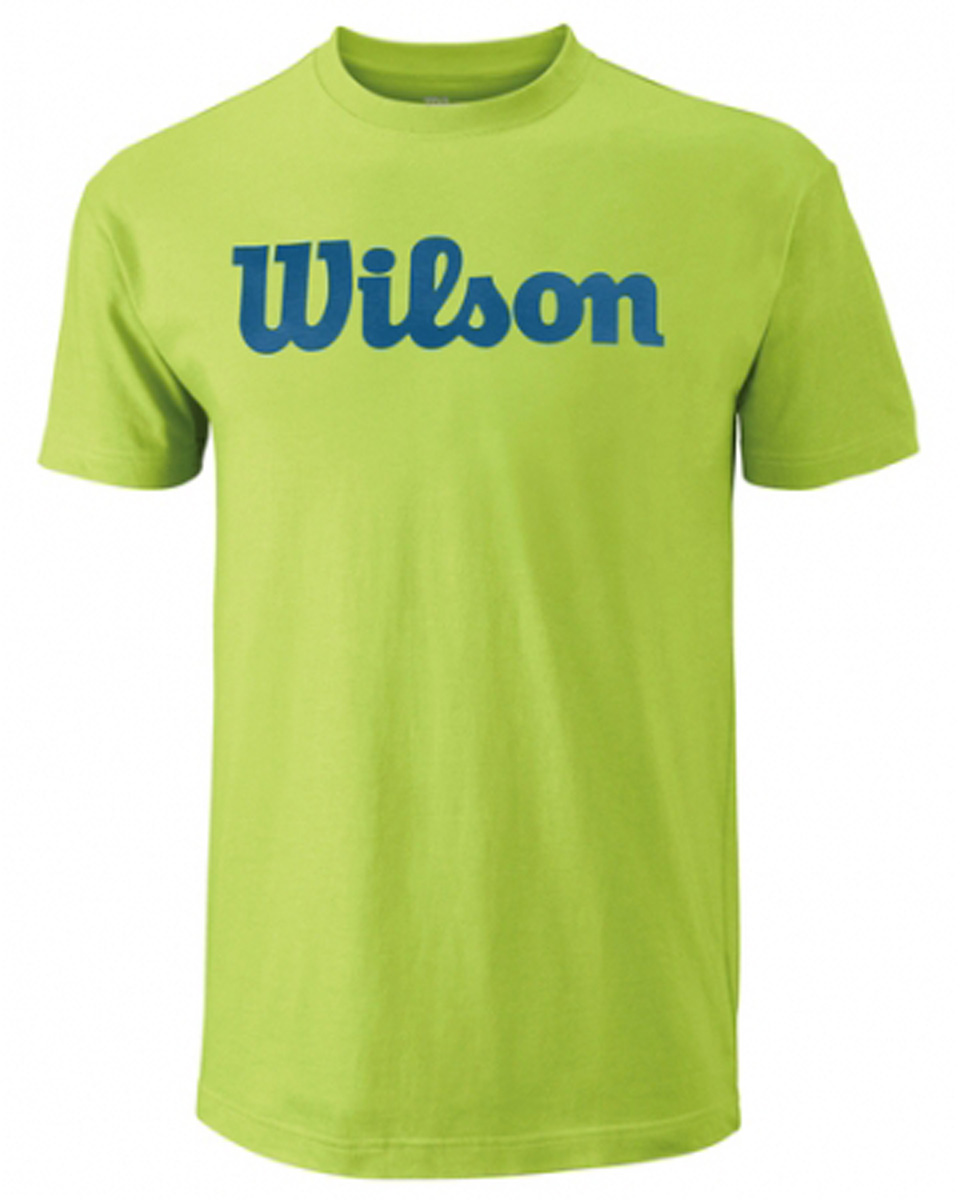 ФутболкаWRA747801 ФутболкаWRA747801Тренировочная футболка с логотипом Wilson. Спортивный крой для оптимального комфорта. Модель выполнена с круглой горловиной и короткими рукавами.