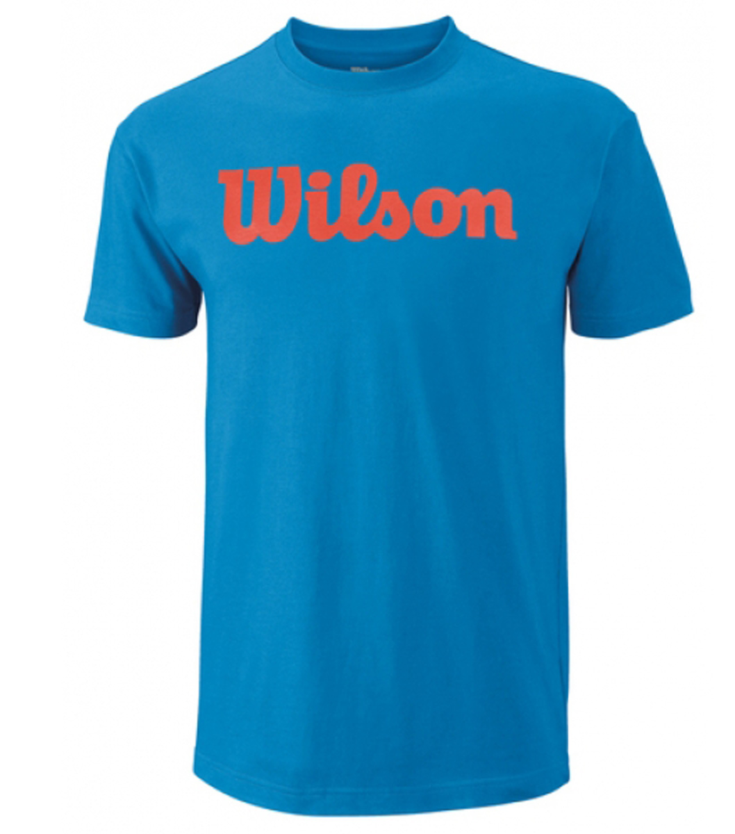 ФутболкаWRA747801 ФутболкаWRA747801Тренировочная футболка с логотипом Wilson. Спортивный крой для оптимального комфорта. Модель выполнена с круглой горловиной и короткими рукавами.