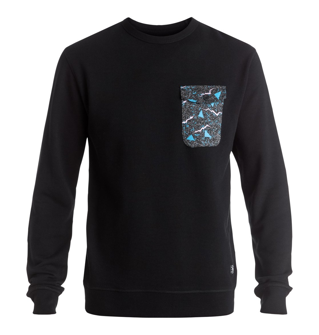 ТолстовкаEDYFT03269-KVJ0 ТолстовкаEDYFT03269-KVJ0Мужская толстовка DC Shoes выполнена из толстой и приятной на ощупь махровой ткани. Модель имеет комфортный классический крой, длинные рукава и круглый вырез горловины. Горловина дополнена эластичным материалом в рубчик. На груди расположен карман, закрывающийся клапаном на пуговицу. Карман и верхняя часть изделия с задней стороны выполнены из саржевой ткани и дополнены ярким принтом.