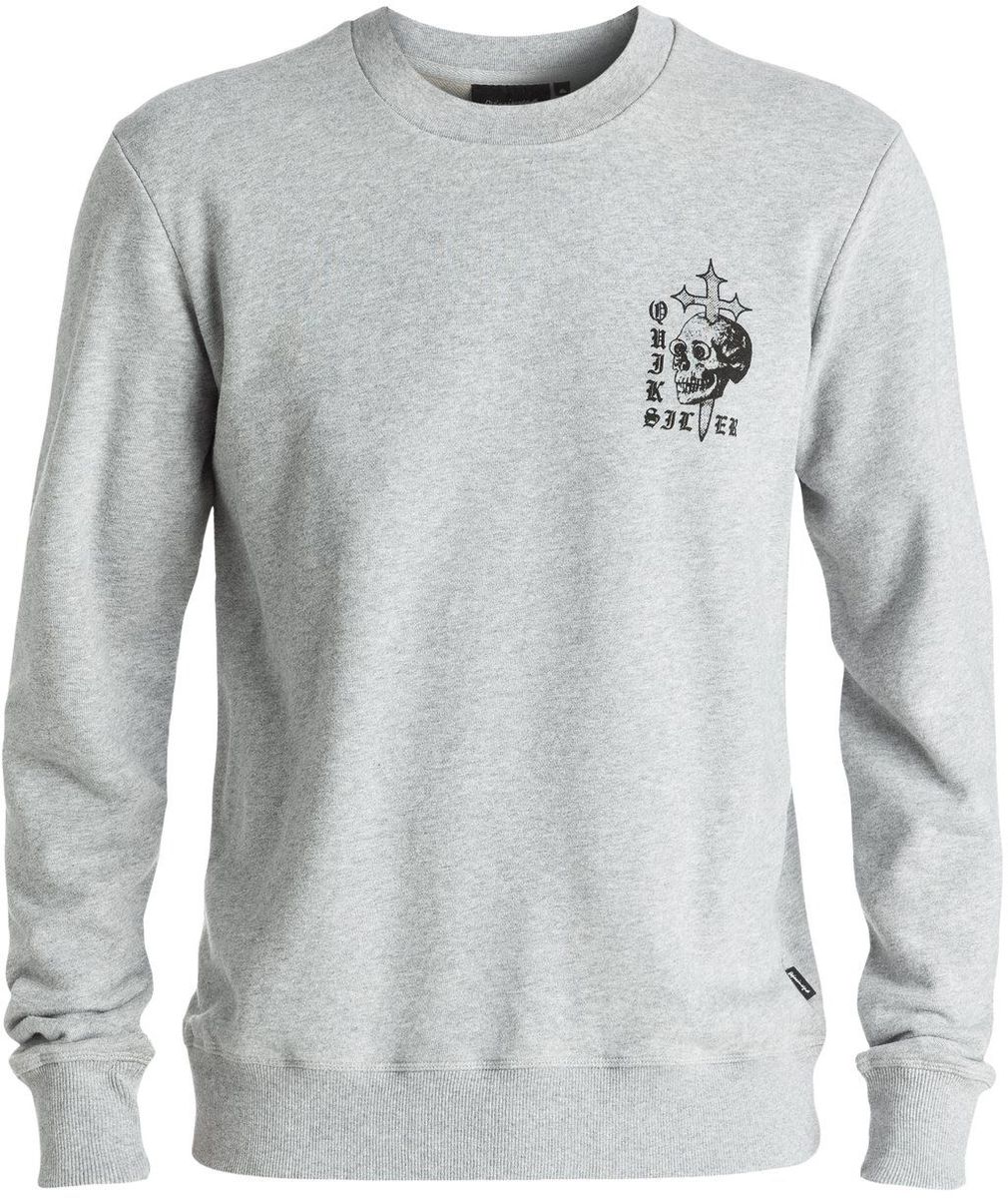 ДжемперEQYFT03576-KVJ0 ДжемперEQYFT03576-KVJ0Мужской джемпер Quiksilver с длинными рукавами изготовлен из смесового материала. Модель с круглой горловиной дополнена на груди оригинальным принтом.