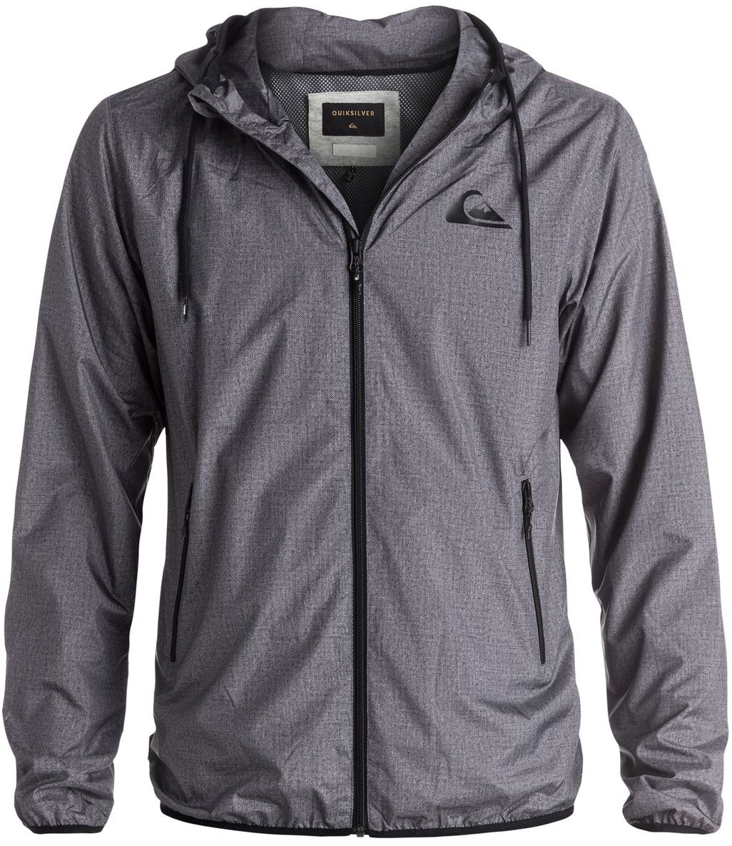 КурткаEQYJK03238-KVJ0 КурткаEQYJK03238-KVJ0Мужская куртка для Quiksilver выполнена из полиэстера. Модель с длинными рукавами и капюшоном застегивается на застежку-молнию. Изделие имеет спереди два врезных кармана. Рукава и низ куртки дополнены эластичными резинками.