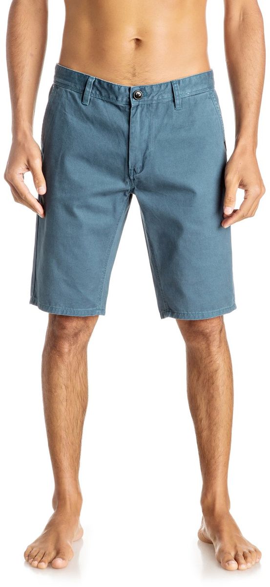 ШортыEQYWS03252-BQK0 ШортыEQYWS03252-BQK0Шорты мужские Quiksilver изготовлены из качественной ткани. Модель длиной до колен застегивается на молнию и пуговицу. Изделие дополнено карманами.