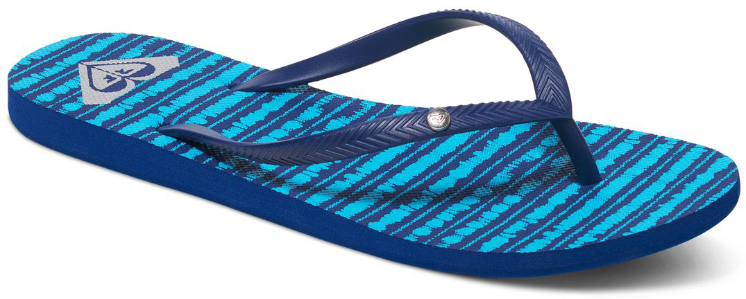 СланцыARJL100249-LTP СланцыARJL100249-LTPСтильные женские сланцы Bermuda от Roxy придутся вам по душе. Верх модели выполнен из поливинилхлорида. Ремешки с перемычкой гарантируют надежную фиксацию модели на ноге. Рифление на верхней поверхности подошвы предотвращает выскальзывание ноги. Основание подошвы дополнено рифлением.