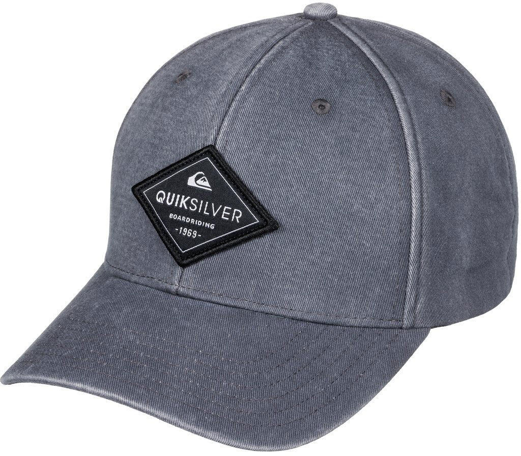 БейсболкаAQYHA03681-SZR0 БейсболкаAQYHA03681-SZR0Стильная бейсболка Quiksilver, выполненная из хлопка, идеально подойдет для прогулок, занятия спортом и отдыха. Изделие оформлено нашивкой с логотипом бренда. Объем бейсболки регулируется пластиковым фиксатором.