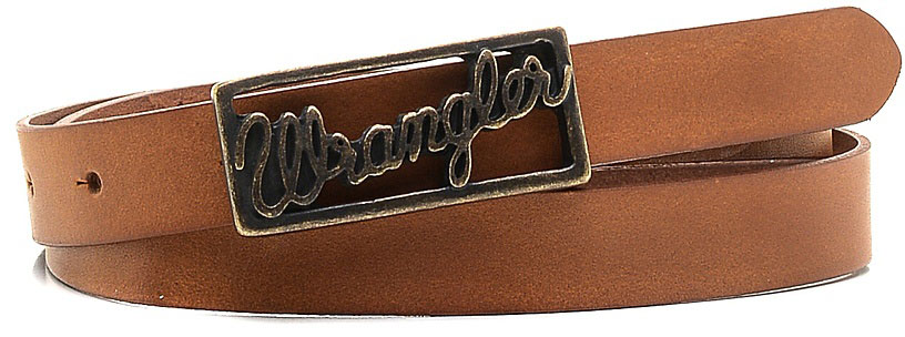 РеменьW0A76US85 РеменьW0A76US85Стильный ремень Wrangler выполнен из натуральной кожи. Прямоугольная пряжка, с помощью которой регулируется длина ремня, выполнена из металла и оформлена гравированной надписью с названием бренда.