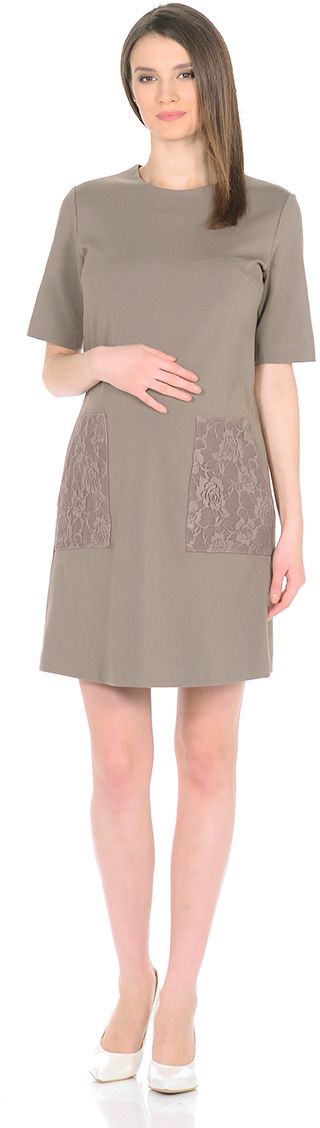 Платье3030522171 Платье3030522171Классическое, всегда модное платье Mammy Size, с удивительными кружевными вставками на карманах отлично подойдёт как для деловых встреч, так и для праздничных мероприятий.