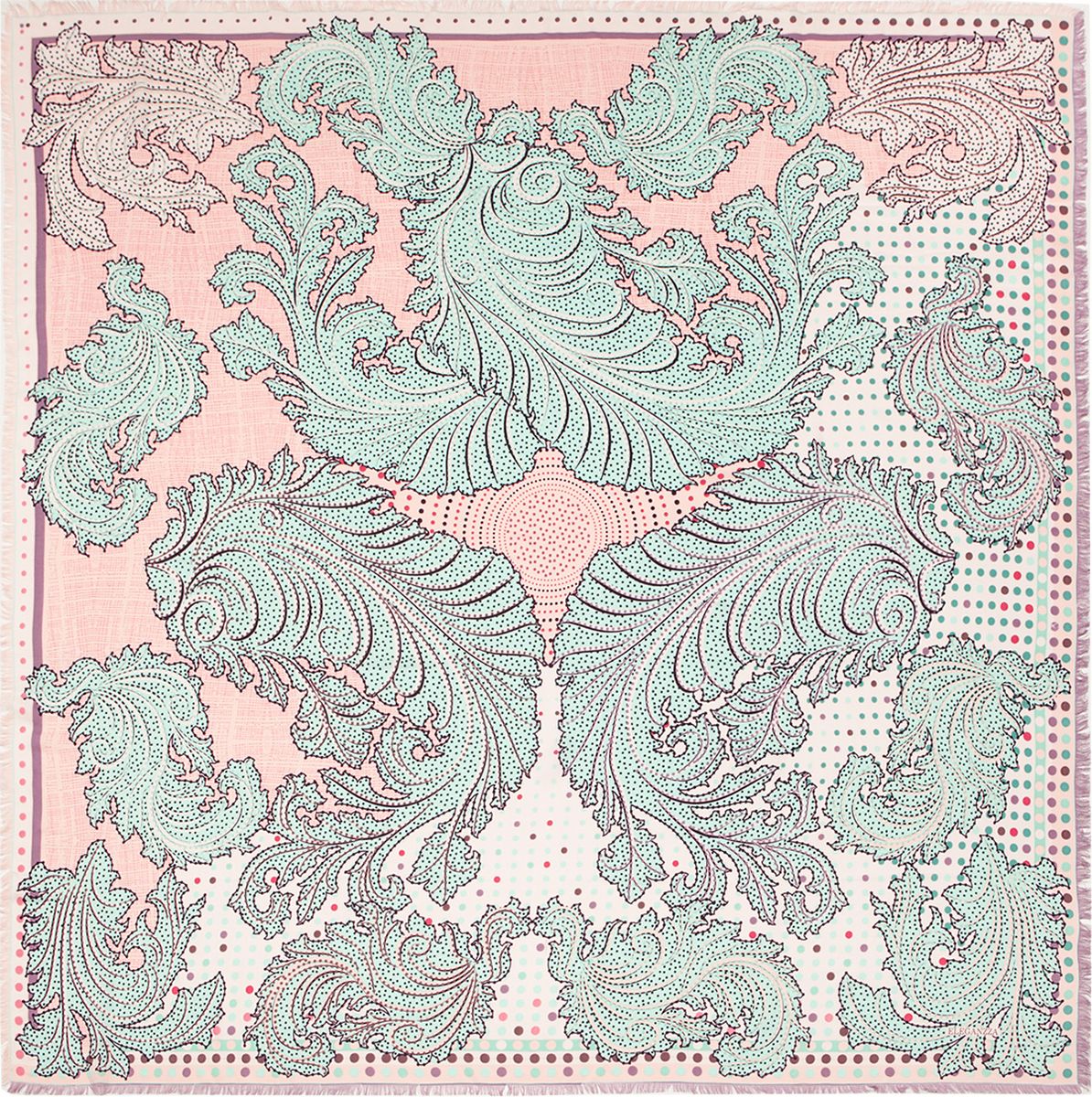 ПлатокD34-1203 ПлатокD34-1203Платок Eleganzza, выполненный из вискозы и шелка, идеально дополнит образ современной женщины. Модель оформлена принтом с узорами. Классическая квадратная форма позволяет носить платок на шее, украшать им прическу или декорировать сумочку. С таким замечательным аксессуаром вы всегда будете выглядеть женственно и привлекательно.