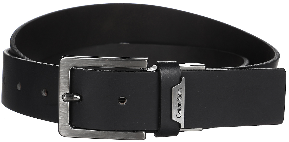 РеменьK50K502501_9100 РеменьK50K502501_9100Мужской ремень Calvin Klein изготовлен из натуральной кожи. Прямоугольная пряжка выполнена из металла, она позволит легко и быстро зафиксировать ремень и отрегулировать его длину. Элегантный и строгий ремень превосходно сочетается с любыми нарядами. Уважаемые клиенты! Обращаем ваше внимание на тот факт, что размер ремня, доступный для заказа, является его длиной.