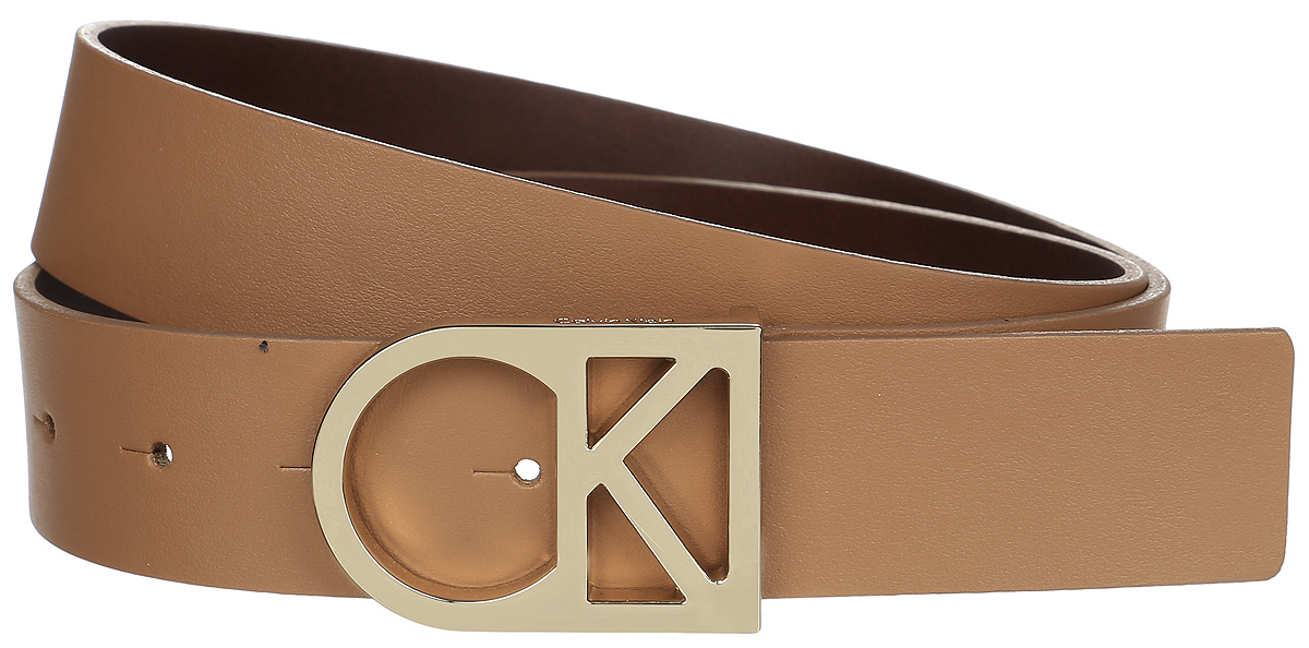 РеменьK60K602141_2300 РеменьK60K602141_2300Женский ремень Calvin Klein изготовлен из натуральной кожи. Оригинальная пряжка в виде логотипа бренда выполнена из металла, она позволит легко и быстро зафиксировать ремень и отрегулировать его длину. Элегантный и строгий ремень превосходно сочетается с любыми нарядами. Уважаемые клиенты! Обращаем ваше внимание на тот факт, что размер ремня, доступный для заказа, является его длиной.