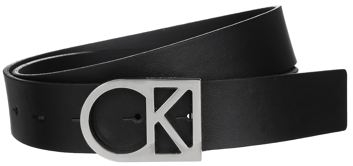 РеменьK60K602141_2300 РеменьK60K602141_2300Женский ремень Calvin Klein изготовлен из натуральной кожи. Оригинальная пряжка в виде логотипа бренда выполнена из металла, она позволит легко и быстро зафиксировать ремень и отрегулировать его длину. Элегантный и строгий ремень превосходно сочетается с любыми нарядами. Уважаемые клиенты! Обращаем ваше внимание на тот факт, что размер ремня, доступный для заказа, является его длиной.