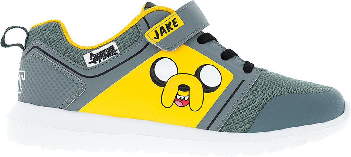 Кроссовки6770B Кроссовки6770BСтильные кроссовки Adventure Time от Kakadu - отличный выбор для вашего мальчика на каждый день. Верх модели выполнен из синтетической кожи и текстиля. Кроссовки оформлены красочным принтом с изображением персонажа мультсериала Время приключений. Ремешок с застежкой-липучкой и шнуровка обеспечивают надежную фиксацию обуви на ноге. Подкладка из текстильного материала обеспечивает комфорт при носке. Съемная анатомическая стелька удобна в эксплуатации и позволяет быстро просушивать обувь. Облегченная подошва выполнена из ЭВА-материала. Рифление на подошве обеспечивает отличное сцепление с любой поверхностью. Модные и комфортные кроссовки - необходимая вещь в гардеробе каждого ребенка.