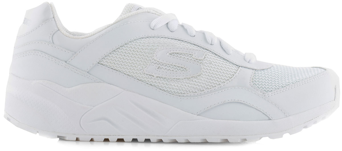 Кроссовки612-WHT Кроссовки612-WHTСтильные легкие женские кроссовки Skechers подходят как для занятий спортом, так и для повседневных прогулок. Верх модели выполнен из натуральной замши. Классическая шнуровка надежно зафиксирует модель на стопе. Внутренняя отделка исполнена из мягкого текстиля. Гибкая анатомическая подошва имеет рельефный протектор, который обеспечивает надежное сцепление с поверхностью. В таких кроссовках вашим ногам будет комфортно и уютно. Они подчеркнут ваш стиль и индивидуальность!