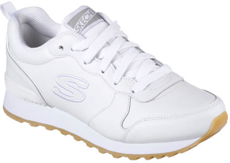 Кроссовки113-WHT Кроссовки113-WHTСтильные легкие женские кроссовки Skechers подходят как для занятий спортом, так и для повседневных прогулок. Верх модели выполнен из натуральной кожи. Классическая шнуровка надежно зафиксирует модель на стопе. Внутренняя отделка исполнена из мягкого текстиля. Гибкая анатомическая подошва имеет рельефный протектор, который обеспечивает надежное сцепление с поверхностью. В таких кроссовках вашим ногам будет комфортно и уютно. Они подчеркнут ваш стиль и индивидуальность!