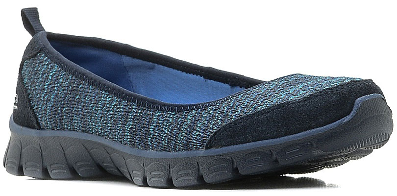 Балетки23405-NVY Балетки23405-NVYСтильные женские балетки от Skechers отлично впишутся в ваш гардероб, они сделают вас ярче и подчеркнут индивидуальность. Верх модели выполнен из текстиля со вставками из натуральной кожи. Гибкая резиновая подошва имеет рельефный протектор, который обеспечивает надежное сцепление с поверхностью. Специальная стелька Memory Foam с эффектом памяти быстро возвращается в свою первоначальную форму после деформации. Балетки очень удобны для ежедневных прогулок. В них вашим ногам будет комфортно и уютно!