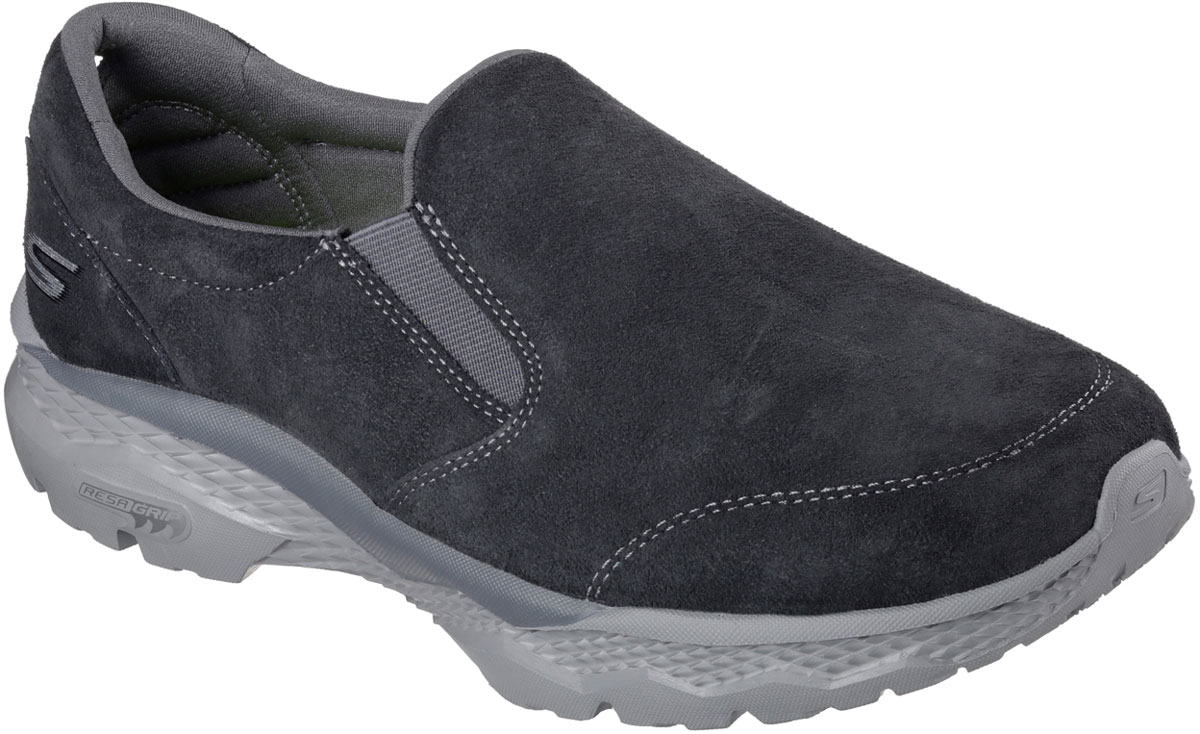 Кроссовки54130-CHAR Кроссовки54130-CHARСтильные мужские кроссовки Skechers отлично подойдут для активного отдыха и повседневной носки. Верх модели выполнен из натуральной кожи. Эластичные вставки надежно фиксируют модель на стопе. Подошва обеспечивает легкость и естественную свободу движений. Мягкие и удобные, кроссовки превосходно подчеркнут ваш спортивный образ и подарят комфорт.