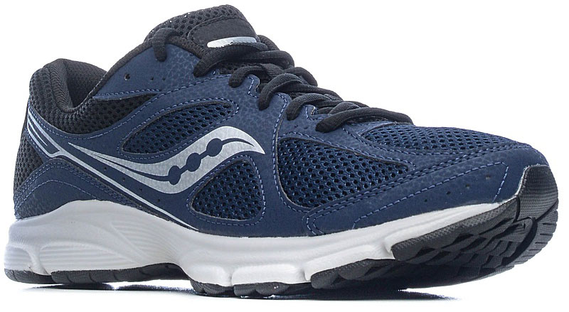 КроссовкиS25251-7 КроссовкиS25251-7Мужские кроссовки Saucony Lexicon 2 разработаны для бега c начальным уровнем подготовки. Верх выполнен из сетчатого текстиля и полимерных вставок, что обеспечивает хорошую воздухопроницаемость и поддержку. Шнуровка надежно фиксирует модель на ноге и позволяет регулировать объем. Модель с защитой мыска и усиленной пяткой дополнена мягким бортиком вокруг лодыжки. Внутренний материал кроссовок отлично отводит влагу и создает ногам комфорт. Низкий профиль подошвы обеспечивает отличную чувствительность при беге. Поверхность подошвы дополнена рельефным рисунком, что способствует прекрасному сцеплению.