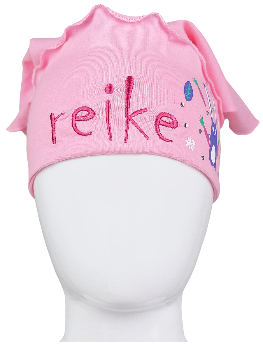 БанданаRKNSS17-HR5 pink БанданаRKNSS17-HR5 pinkКосынка для девочки Reike Зайчики, изготовленная из натурального хлопка, станет стильным аксессуаром во время прогулок и игр на свежем воздухе, защищая голову малышки от солнца и ветра. Цельнокроеная модель оформлена принтом в стиле серии, вышивкой и стразами. Уважаемые клиенты! Размер, доступный для заказа, является обхватом головы.