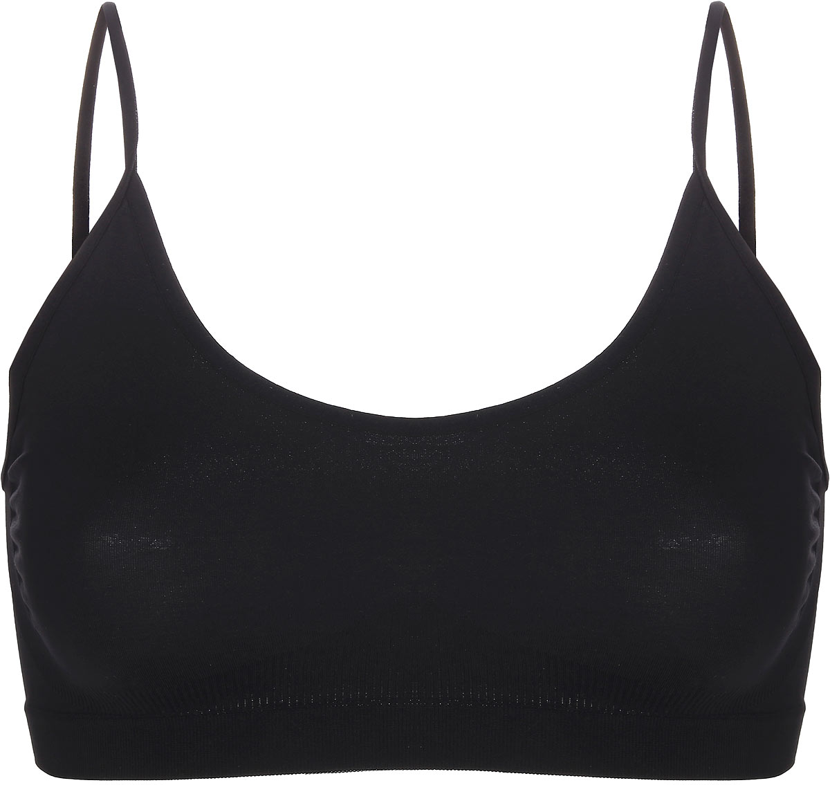 ТопIN-Reggiseno Beverly Hills Nero ТопIN-Reggiseno Beverly Hills NeroЖенский короткий топ Beverly Hills на тонких бретелях выполнен из микрофибры, он очень мягок на ощупь, не раздражает даже самую нежную и чувствительную кожу. Такой топ отлично подойдет как для занятий спортом, так и для повседневной носки.