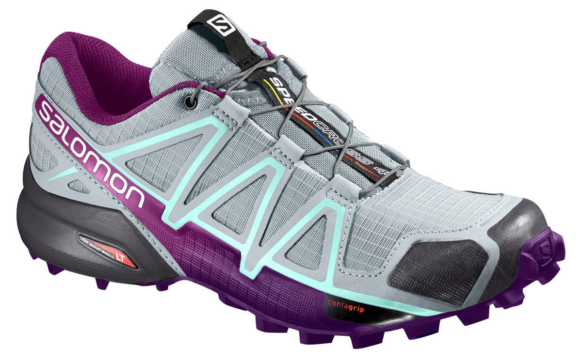 КроссовкиL38309700 КроссовкиL38309700Беговые женские кроссовки от Salomon Speedcross 4 W выполнены на 64,3% из синтетического материала и на 35,7% из текстиля. Конструкция верха Sensifit с пропиткой Mudguard не пропускает грязь и воду. Подъем оформлен шнуровкой с фиксатором, благодаря которой обувь сидит плотно на ноге, и дополнен кармашком для шнурков. Стелька Ortholite из ЭВА материала с текстильным верхним покрытием создает более прохладное и сухое пространство под стопой. Мягкая верхняя часть и подкладка, изготовленная из текстиля, обеспечивают дополнительный комфорт и предотвращают натирание. Язычок дополнен текстильной нашивкой с символикой бренда. Светоотражающие элементы обеспечат лучшую видимость в темное время суток. Подошва Contagrip не оставляет следов и обеспечивает отличное сцепление со скользкой поверхностью. Такие кроссовки займут достойное место в коллекции вашей спортивной обуви.