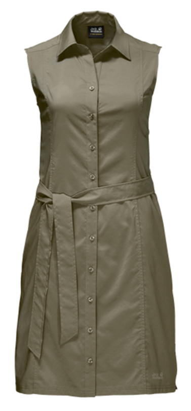 Платье1503991-1910 Платье1503991-1910Платье Sonora Dress выполнено из 100% полиэстера. Ткань мягкая, легкая, слегка эластичная, приятная на ощупь, она обладает защитой от ультрафиолета (UPF 30+), отлично отводит влагу от тела и моментально сохнет при намокании. Модель без рукавов застегивается на пуговицы, имеет отложной воротник, пояс в комплекте и секретный карман. Модель выполнена в однотонном дизайне. Такое платье идеально подходит для путешествий в жаркие страны и повседневной носки в летний сезон.
