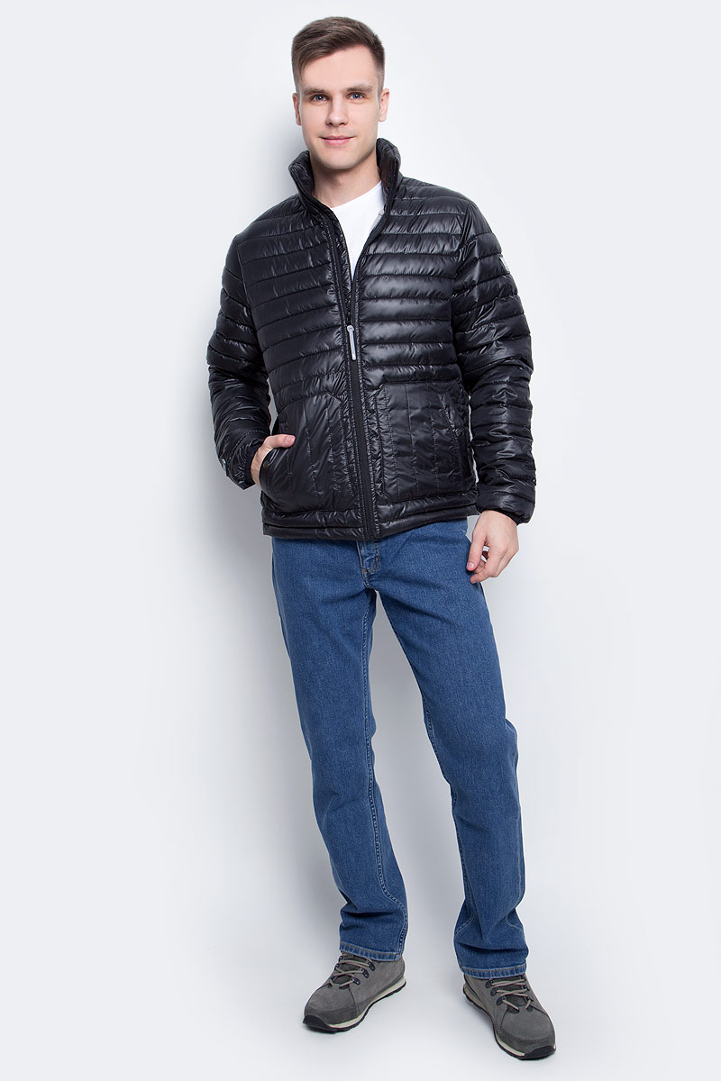 Куртка756055877XV_645 Куртка756055877XV_645Мужская куртка с подкладкой Icepeak выполнена из качественного полиэстера. Модель с длинными рукавами застегивается на застежку-молнию. Изделие дополнено двумя накладными карманами на кнопках.