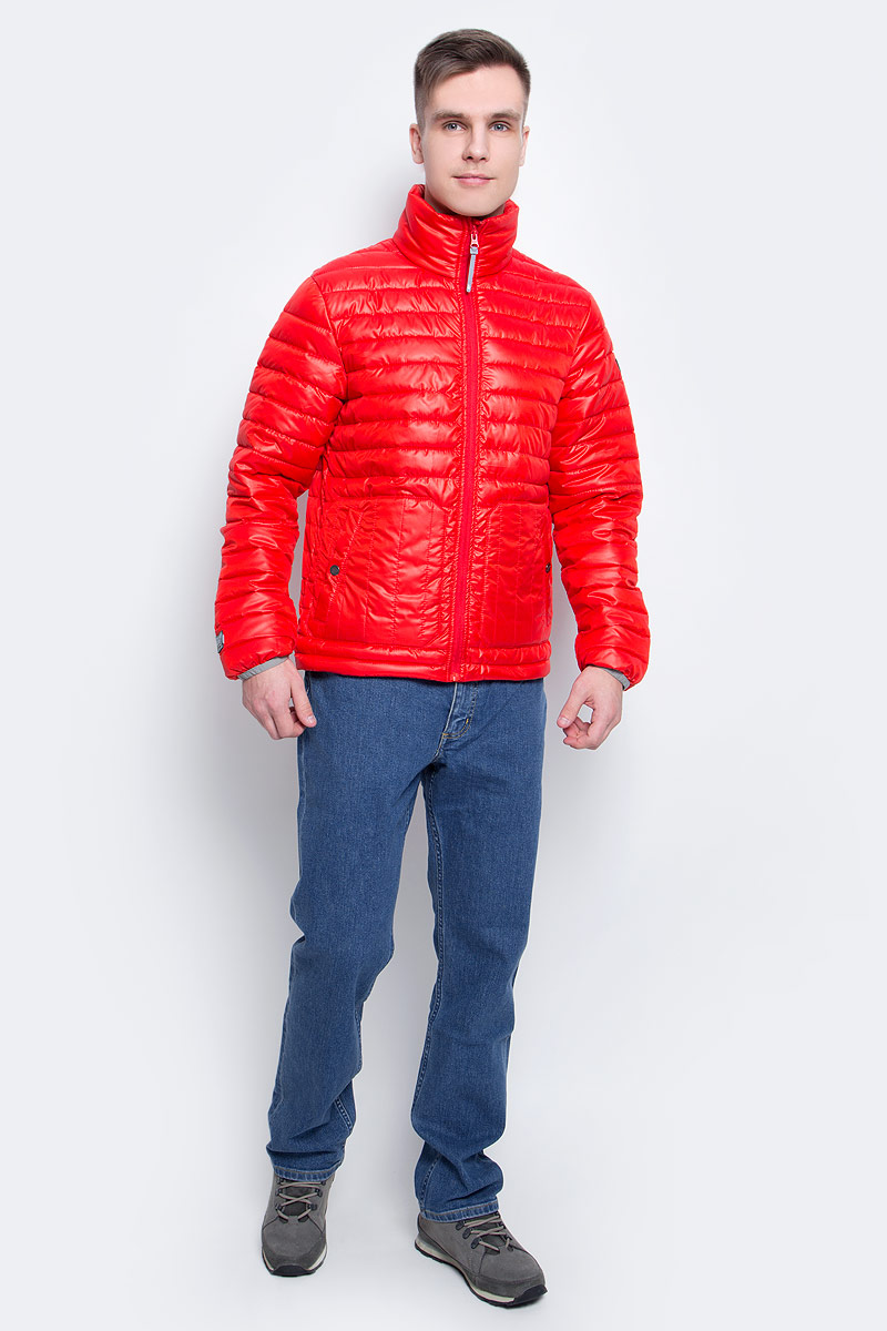 Куртка756055877XV_645 Куртка756055877XV_645Мужская куртка с подкладкой Icepeak выполнена из качественного полиэстера. Модель с длинными рукавами застегивается на застежку-молнию. Изделие дополнено двумя накладными карманами на кнопках.