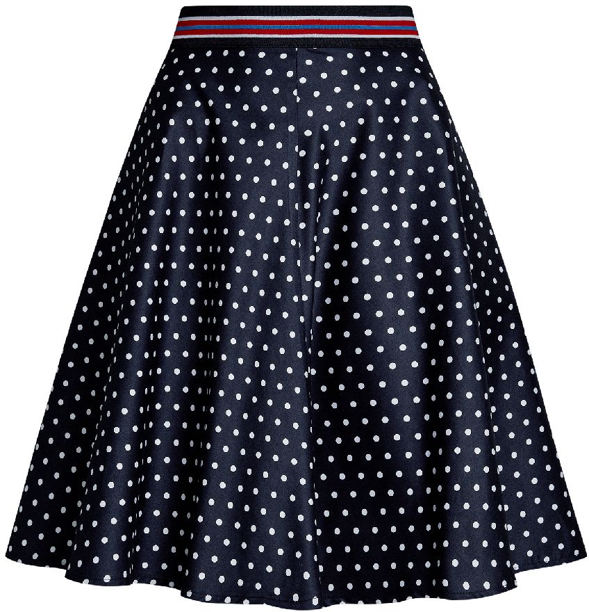 Юбка11600441/46663/1075D Юбка11600441/46663/1075DОчаровательна юбка солнце выполнена из натурального хлопка. юбка оформлена принтом в горошек. Сзади модель застегивается на потайную застежку-молнию.