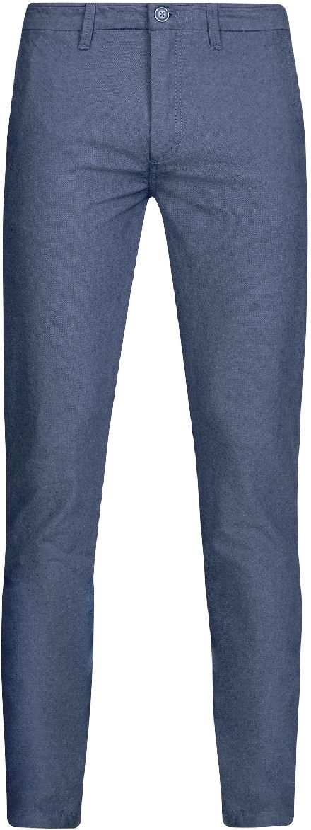 Брюки2L150095M/44310N/3733O Брюки2L150095M/44310N/3733OМужские брюки oodji Lab выполнены из высококачественного материала. Модель-слим стандартной посадки застегивается на пуговицу в поясе и ширинку на застежке-молнии. Пояс имеет шлевки для ремня. Спереди брюки дополнены втачными карманами, сзади - прорезными на пуговицах.