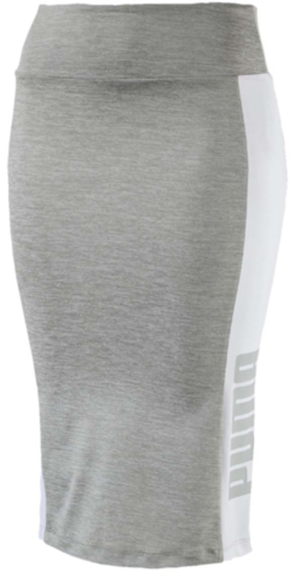 Юбка57248404 Юбка57248404Юбка Archive Logo Pencil Skirt спортивного фасона станет выбором активных и стильных девушек. Эта модель прилегающего силуэта подчеркивает красоту фигуры и позволяет быть элегантной даже в спортивной одежде. Мягкий широкий пояс создает комфорт движений. По бокам имеются вставки с надписью PUMA.