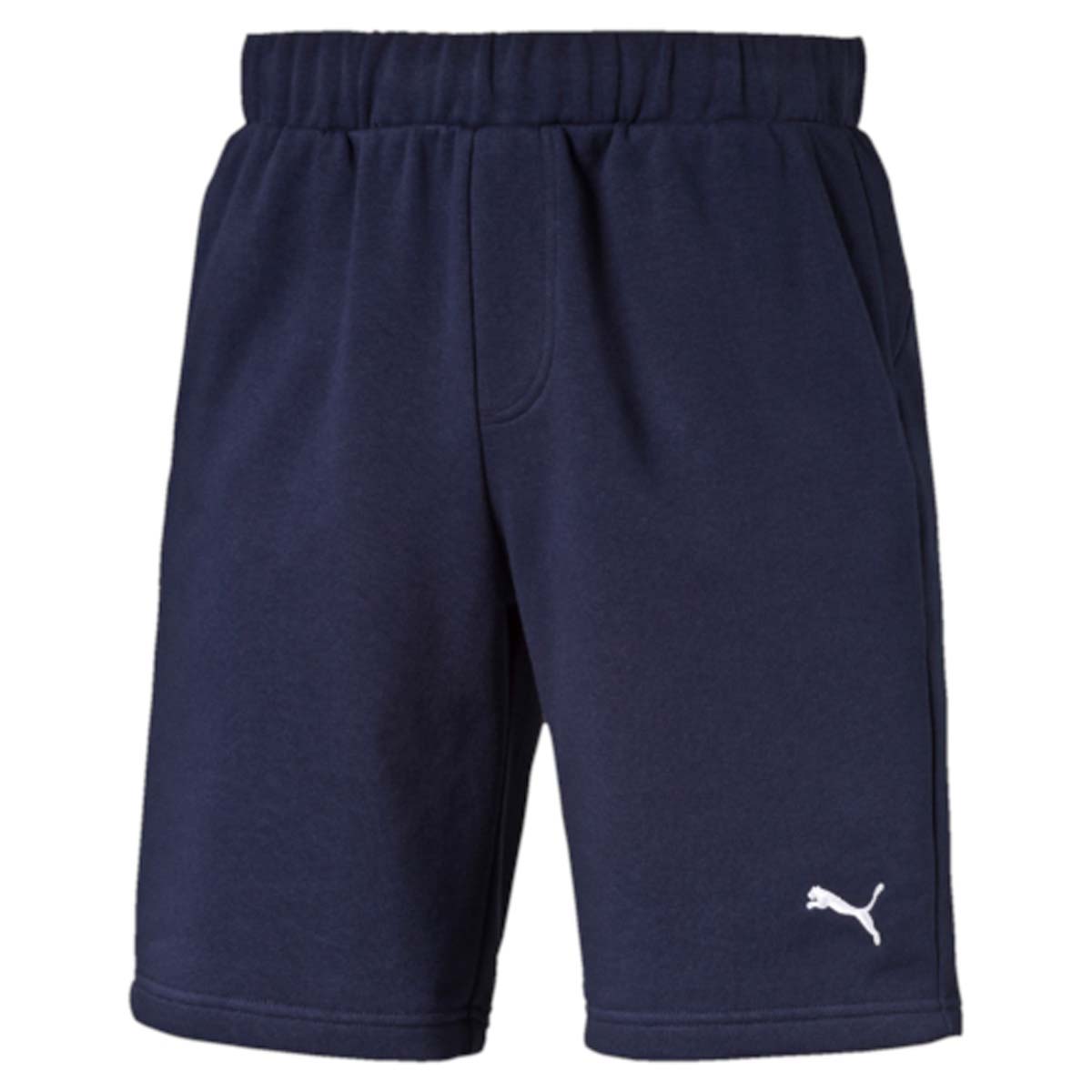 Шорты838260_01 Шорты838260_01Шорты ESS Sweat Shorts 9, выполненные из хлопка и полиэстера, прекрасно подойдут для ежедневного использования, а также для тренировок. Шорты декорированы вышитым логотипом PUMA. Среди других отличительных особенностей изделия - пояс из его основного материала с продернутым затягивающимся шнуром, карманы в швах, а также нашитая сверху задняя кокетка для лучшей посадки по фигуре.