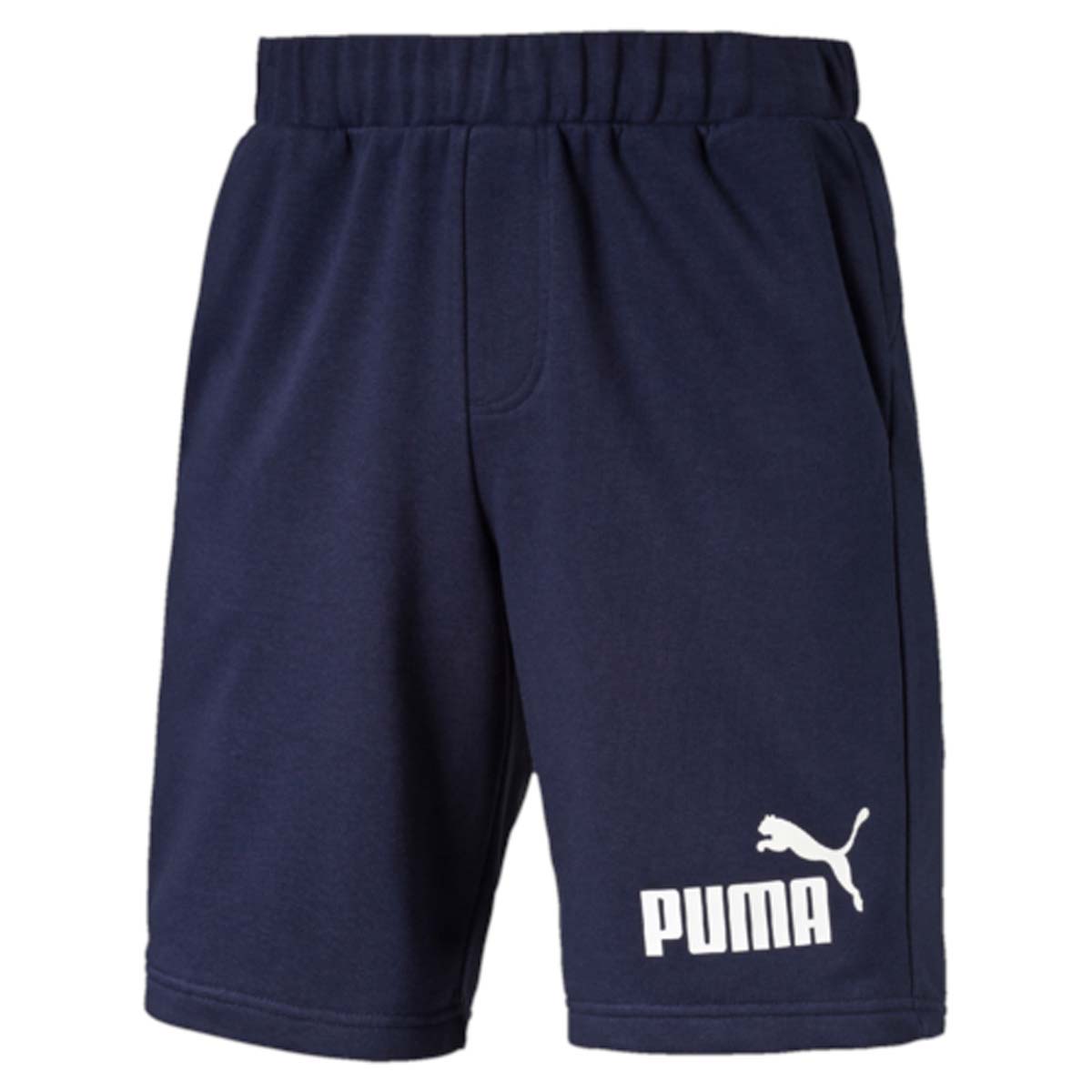 Шорты83826106 Шорты83826106Шорты ESS No.1 Sweat Shorts 9, выполненные из хлопка и полиэстера, прекрасно подойдут для ваших тренировок. Шорты декорированы прорезиненным логотипом PUMA. Среди других отличительных особенностей изделия - пояс из его основного материала с продернутым затягивающимся шнуром, карманы в швах, а также нашитая сверху задняя кокетка для лучшей посадки по фигуре.
