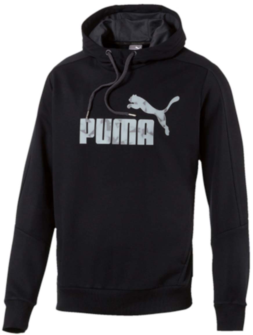 Худи838374_31 Худи838374_31Удобное мужское худи Hero Hoody Tr изготовлено из хлопка с добавлением полиэстера. Высокофункциональная технология dryCELL отводит влагу, поддерживает тело сухим даже при интенсивных нагрузках и гарантирует максимальный комфорт. Модель имеет длинные стандартные рукава. Фирменный покрой рукавов обеспечивает свободу движений. Среди других особенностей изделия - отделка тесьмой сзади по вороту с фирменной символикой, капюшон регулируемой формы с трикотажной подкладкой, боковые карманы в швах. Низ и манжеты рукавов выполнены из эластичного трикотажа в рубчик. Спереди модель украшена надписью PUMA и логотипом бренда. Такое худи отлично подойдет для занятий спортом и повседневной носки.
