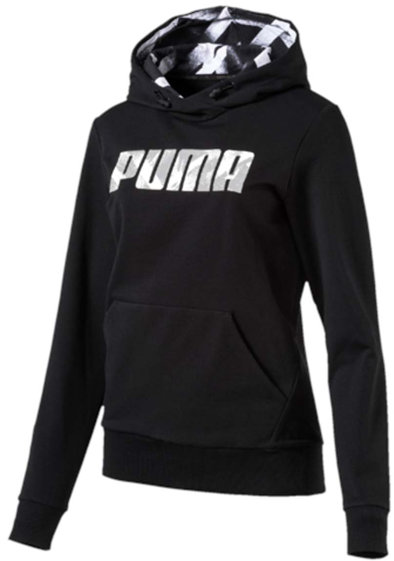 Худи59014551 Худи59014551Худи женское Elevated Hoody Tr W изготовлено из хлопка и полиэстера с добавлением эластана и отделкой на био- основе. Модель имеет длинные стандартные рукава, боковые швы с нахлестом вперед и капюшон. Низ и манжеты рукавов выполнены из эластичного трикотажа в рубчик. Капюшон оснащен затягивающимся шнуром. Подкладка капюшона украшена сплошным набивным рисунком, ворот с внутренней стороны отделан тесьмой с символикой PUMA. Для удобства спереди имеется карман-кенгуру. Полуприлегающий крой гарантирует максимальную свободу движений. На груди худи декорировано надписью PUMA. Такое худи обеспечит комфорт во время тренировки на улице, а также подойдет для повседневного образа.