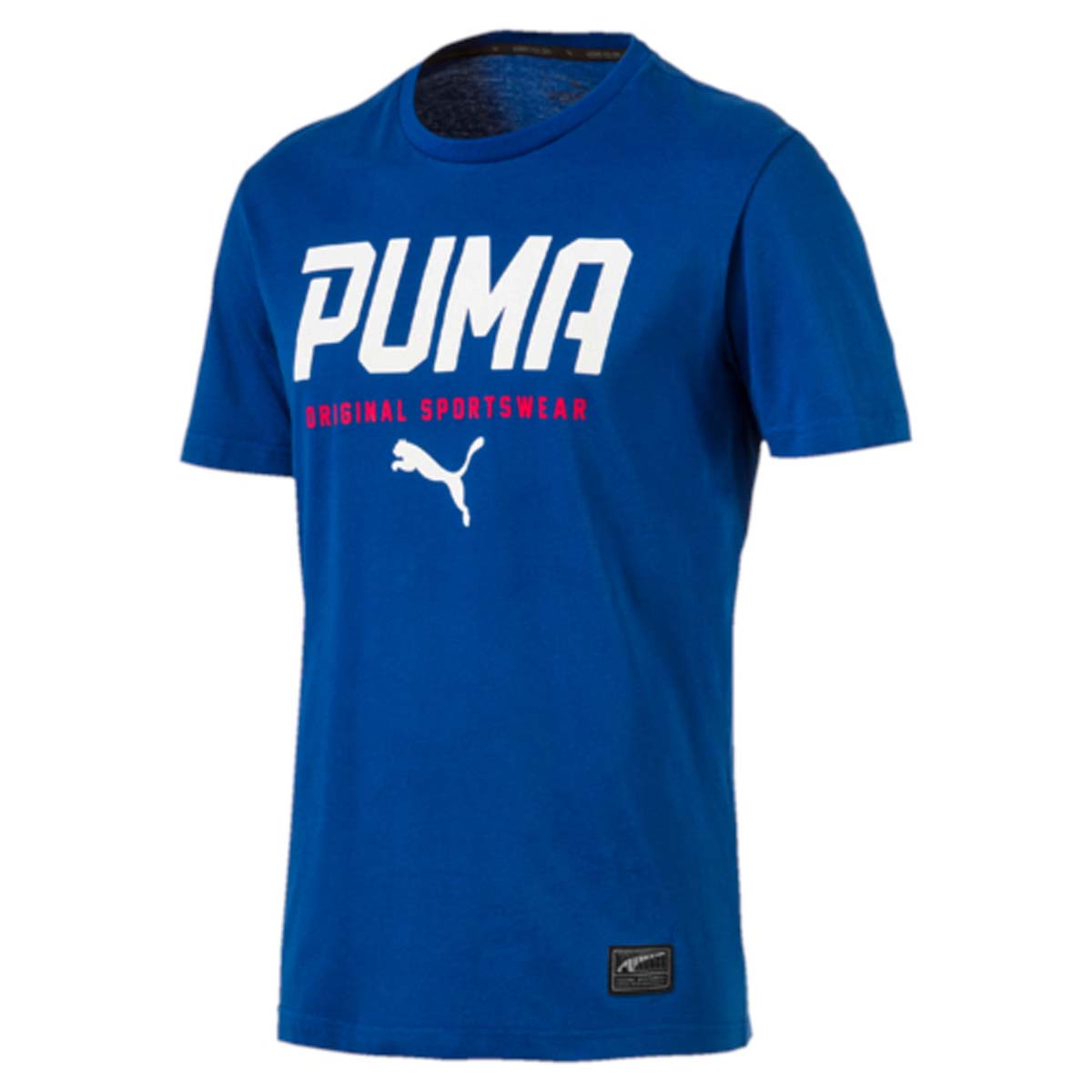 Футболка590590_01 Футболка590590_01Стильная и удобная футболка STYLE Tec Graphic Tee прекрасно подойдет на каждый день. Модель изготовлена из 100% хлопка с финальной влагоотводящей обработкой на биологической основе. Ворот выполнен из трикотажа в рубчик. Изделие имеет классический крой, круглый вырез горловины и короткие рукава. Футболка декорирована графическим рельефным рисунком из прорезиненного материала и замши.
